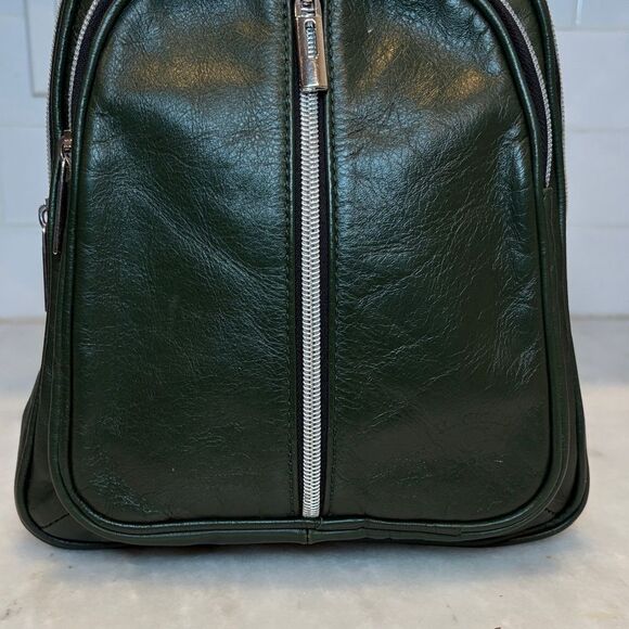 Il Giglio Firenze Artegiani Green Leather Convertible Backpack Purse Crossbody main image 14